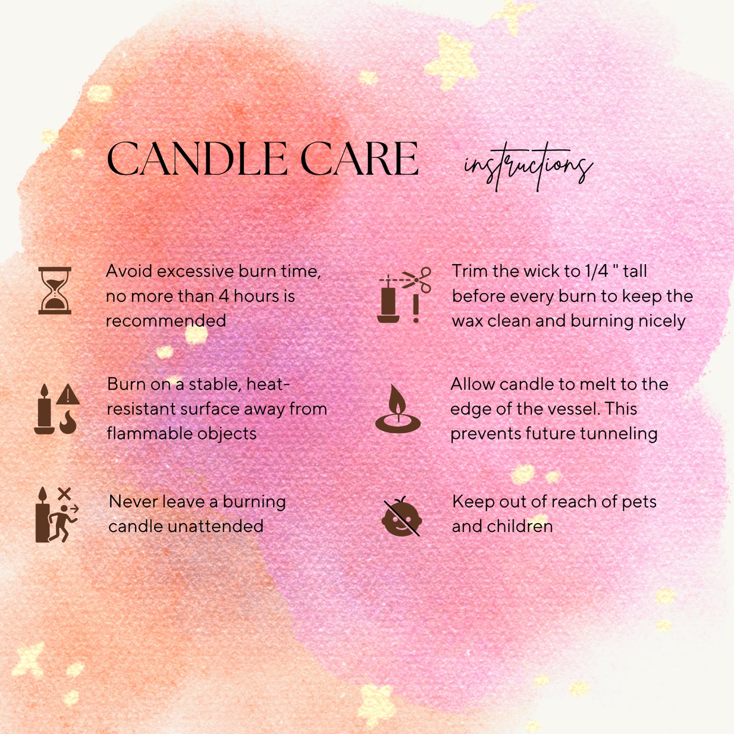 Warm and Cozy Candle, Scented Candle for Christmas, Scented Soy Candle (Multi-Size, Amber Jar)