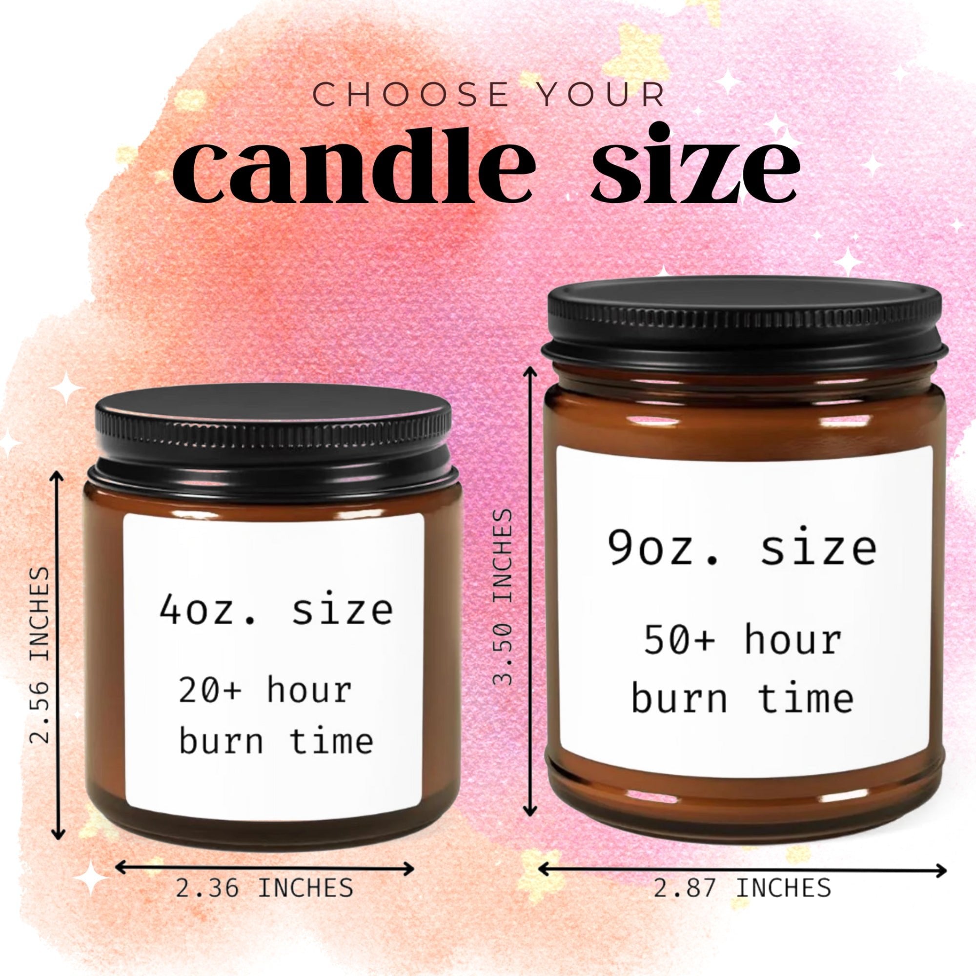 Funny Bridesmaid Candle, Bachelorette Party Favors, Cute Bridesmaid Gifts, Maid of Honor Proposal, Scented Soy Candle (Multi - Size, Amber Jar) - Scents For Candles